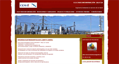 Desktop Screenshot of electrocontaminaciongalicia.com